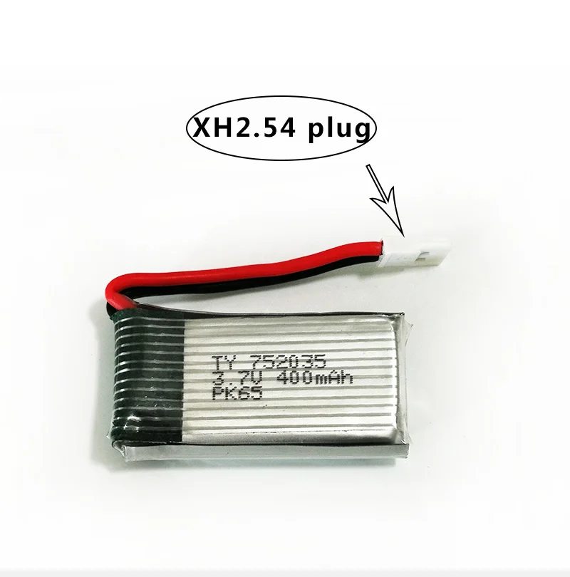 1S 3,7 V JST/XH2.54/PH2.0/SH1.25/XH4.0 штепсельная батарея для радиоуправляемого дрона