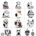 925 оригинальные подвески, аксессуары для ювелирных изделий, животные, аксессуары для браслетов, подходят к оригинальному браслету