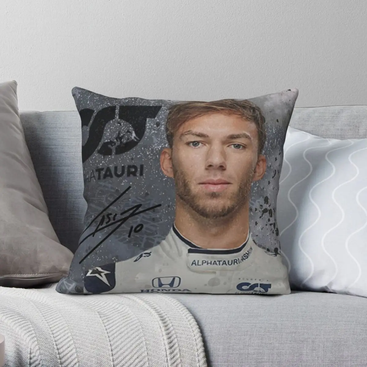 

Наволочка Pierre Gasly из полиэстера и льна