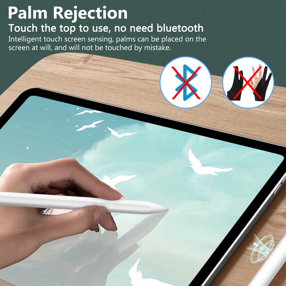 Универсальный стилус ручка для iPad карандаш отторжение ладони сенсорный Android IOS