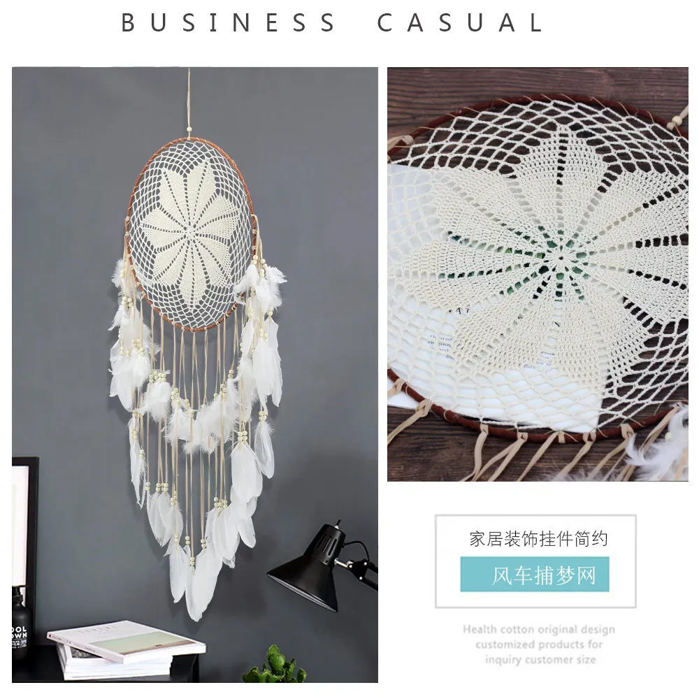 Оригинальный новый продукт кружевной Ловец снов чистая Nordic Главная Творческий