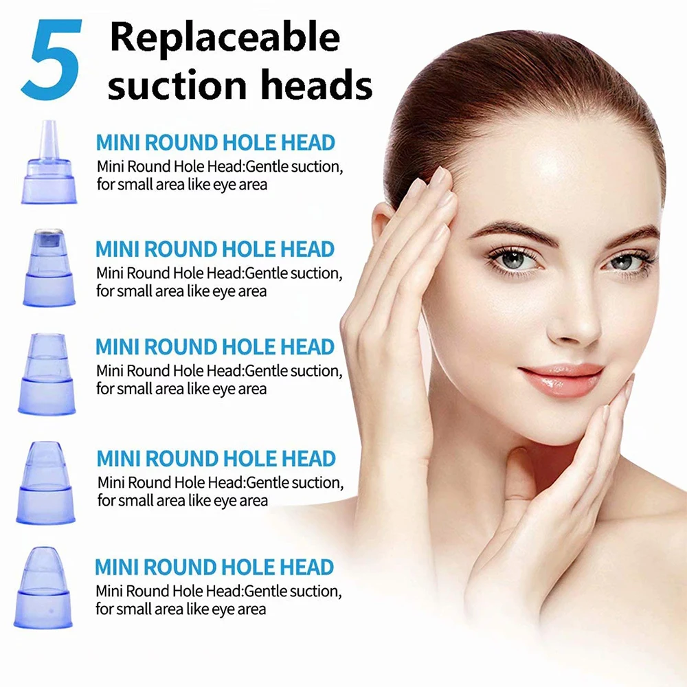 Вакуумное устройство для удаления черных точек на лице с 5 щупами | Красота и