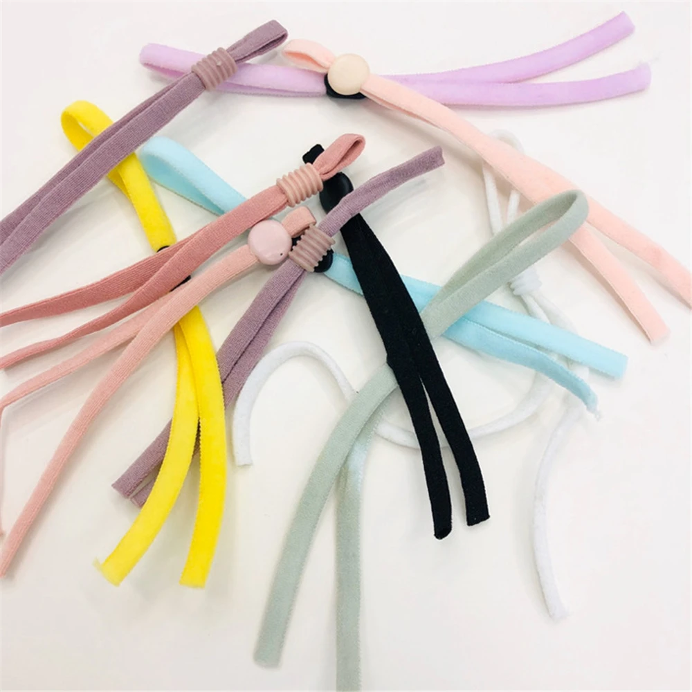 10 шт./5 пар маска швейная эластичная лента шнур с регулируемой пряжкой для ушей
