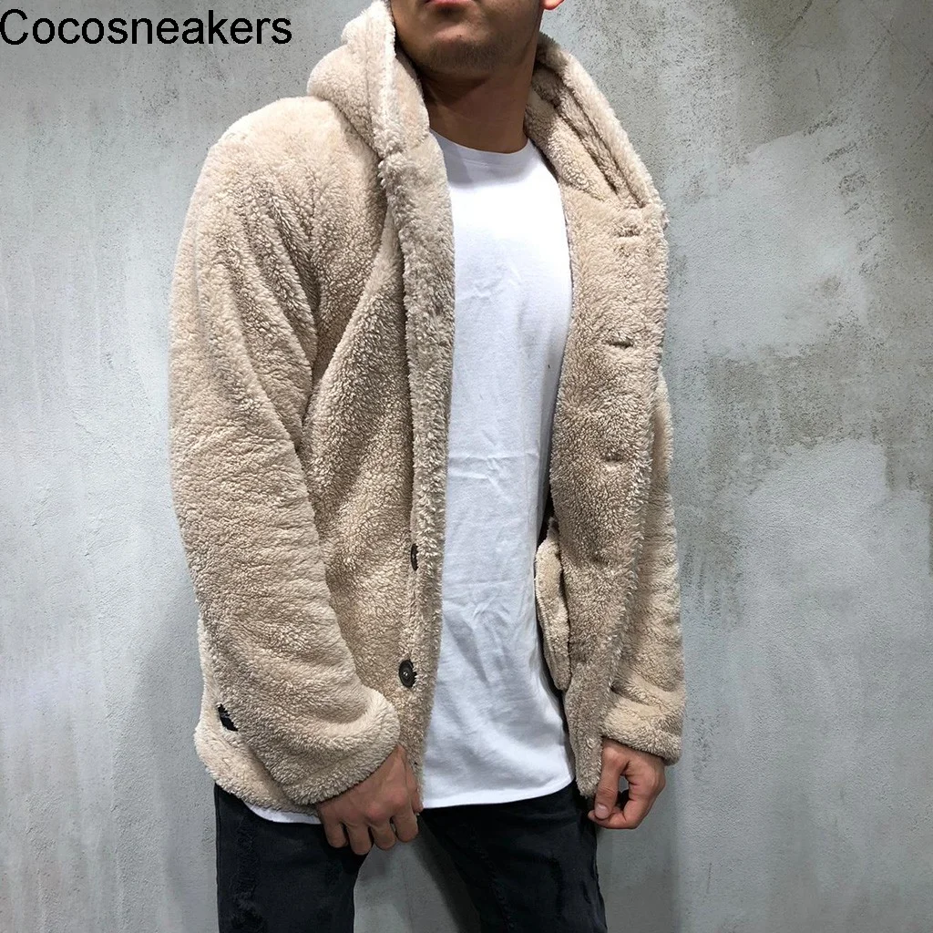 

Men' s autumn and winter solid color casual shirt jacket