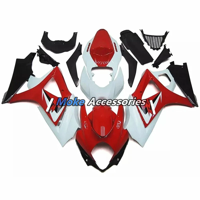 

Motorcycle Fairings Kit Fit For Gsxr1000 2007-2008 Bodywork Set High Quality Abs Injection New Red White