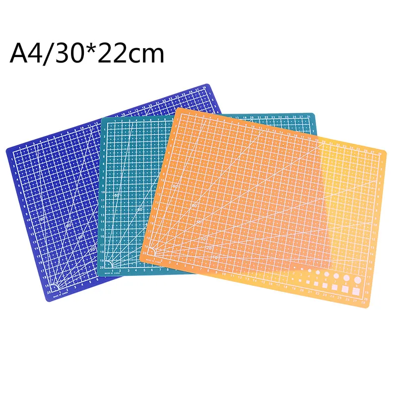 1PC 30*22cm A4 Grid Lines Cutting Mat Craft Card Fabric Leather Paper Board | Дом и сад