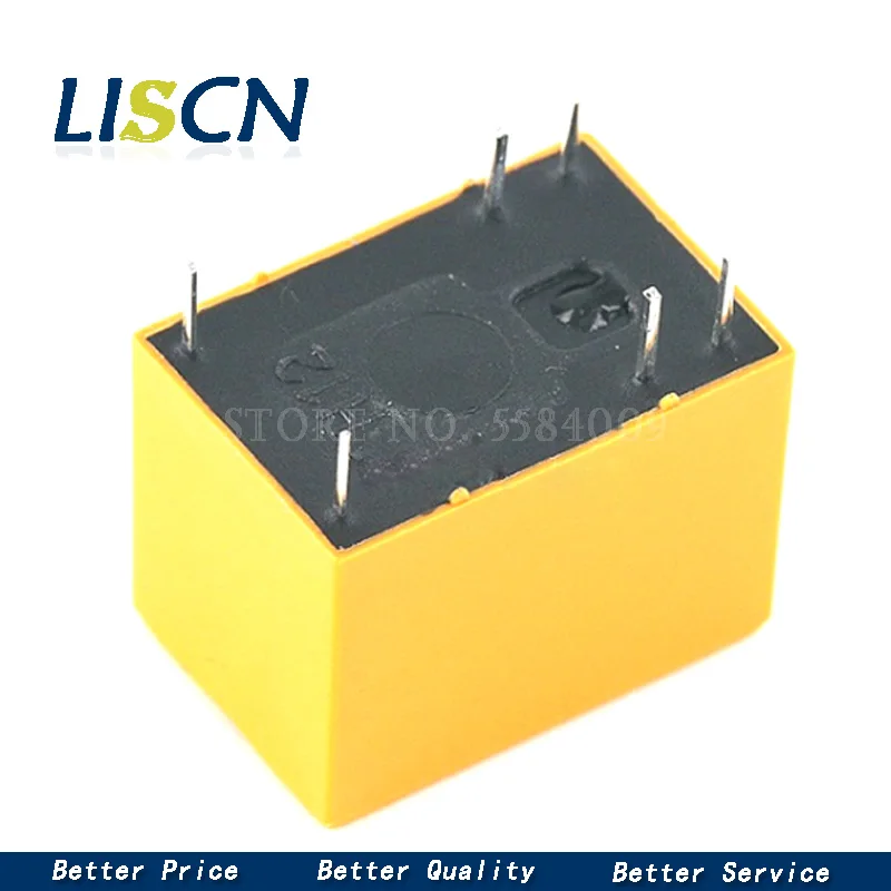 10 шт./лот реле HK4100F-DC24V-SHG HK4100F-DC12V-SHG HK4100F-DC5V-SHG 3 в 5 12 В 24 А 6 контактов мини силовые |