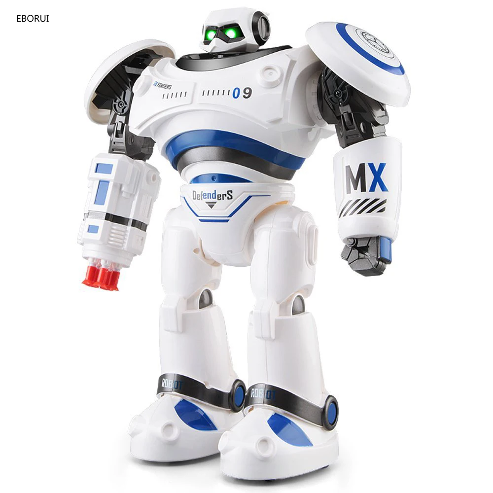 Crazon 1701 RC робот AD полицейские файлы программируемый боевой защитник