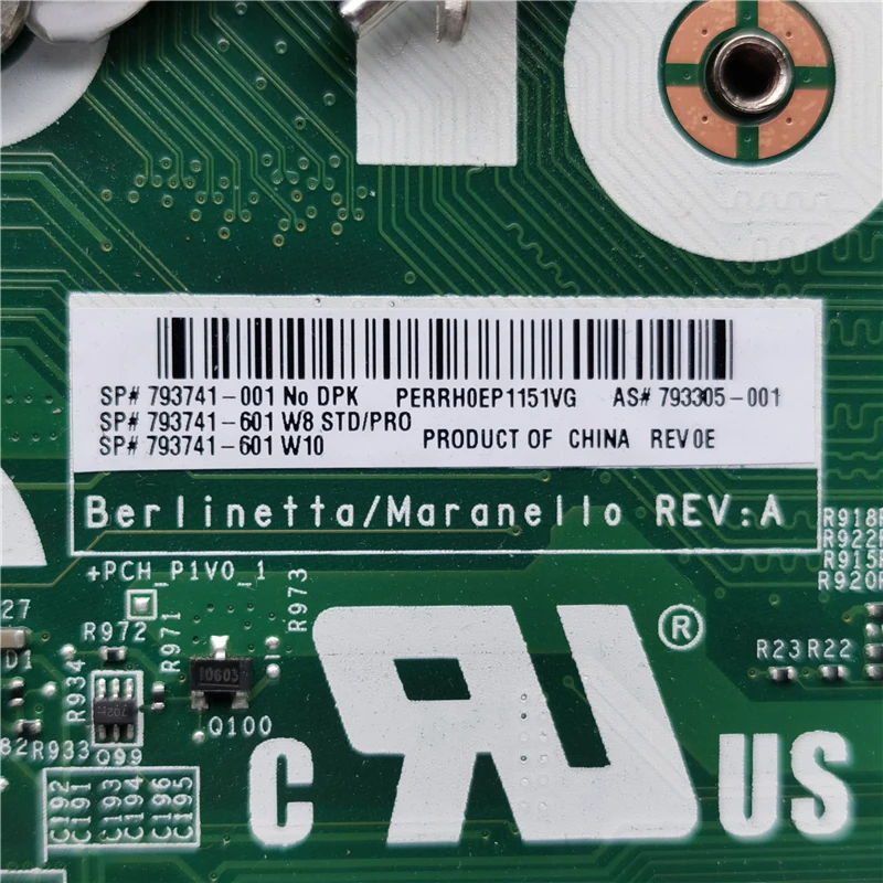 100% рабочая десктопная материнская плата для HP 490 498 G3 MT MS-7957 793741-001 793305-001 DDR4 LGA 1151 H170