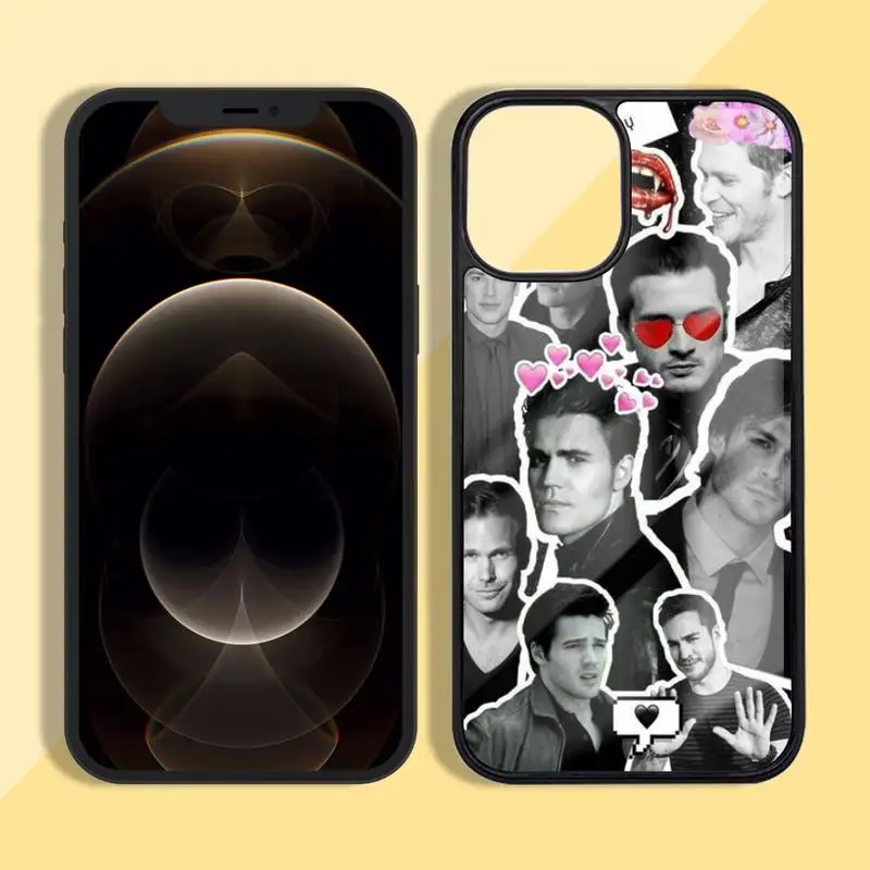 

Klaus Mikaelson Phone Case Silicone TPU+PC For iPhone11 12 mini Pro MAX 7 8 Plus X XR XS Samsung S20 10 9 8 Plus ultra