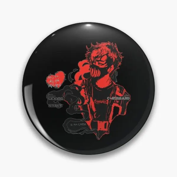 

Corpse Husband Customizable Soft Button Pin Collar Women Gift Decor Jewelry Lapel Pin Metal Creative Clothes Lover Cartoon