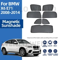 for bmw x6 e71 2008 2014 front windshield car sunshade side window blind sun shade magnetic visor indoor mesh curtain protection