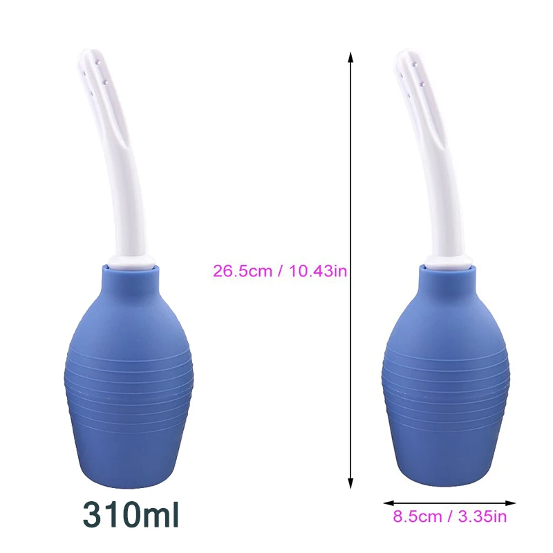 Секс игрушки для женщин/мужчин резиновые трубки анальной чистки портативная