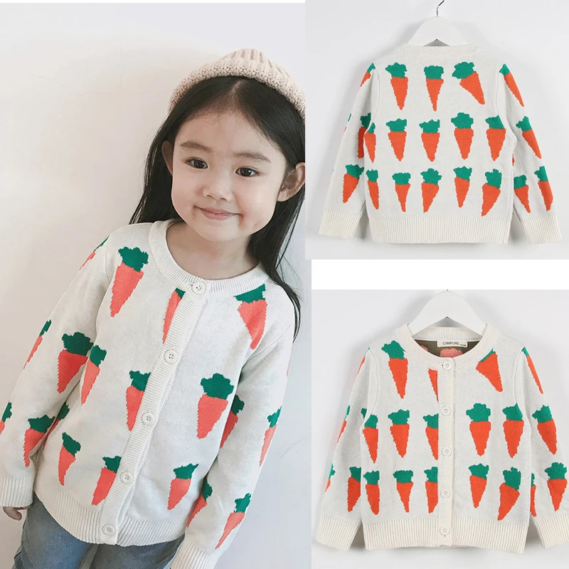 Осенние искусственные свитера для маленьких девочек и мальчиков вязаная верхняя