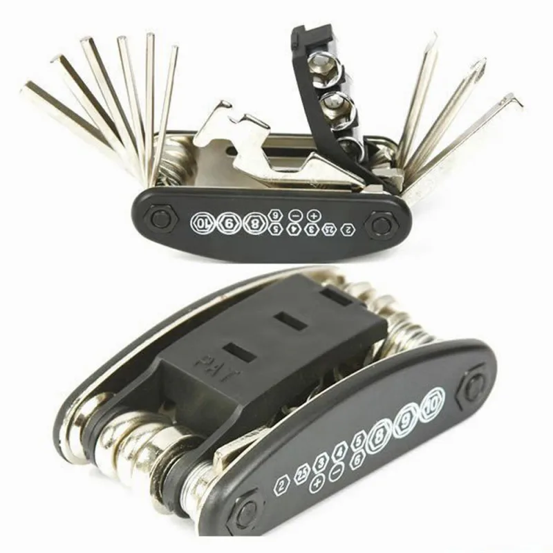 15 в 1 многофункциональные инструменты для ремонта велосипеда мотоцикла механика