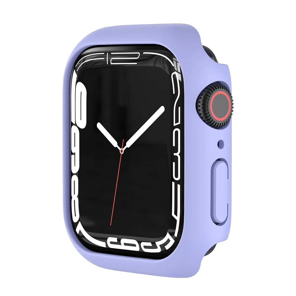 Чехол для Apple Watch Series 7 41 мм 45 супержесткий пластиковый бампер с защитой от царапин
