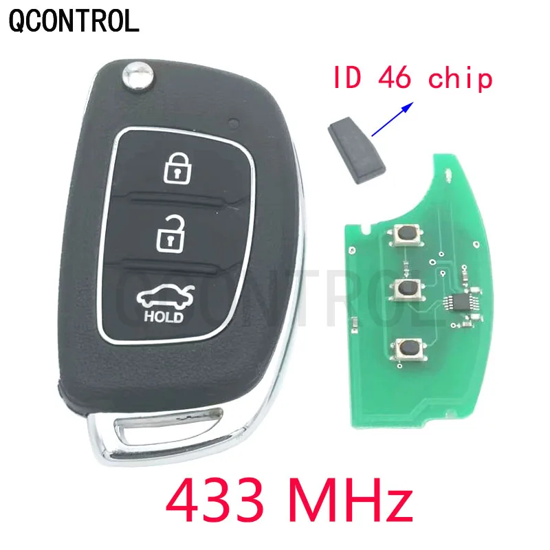 Пульт дистанционного управления с 3 кнопками для HYUNDAI i20 ix25 ELANTRA MISTRA (2015 +) чипом ID46