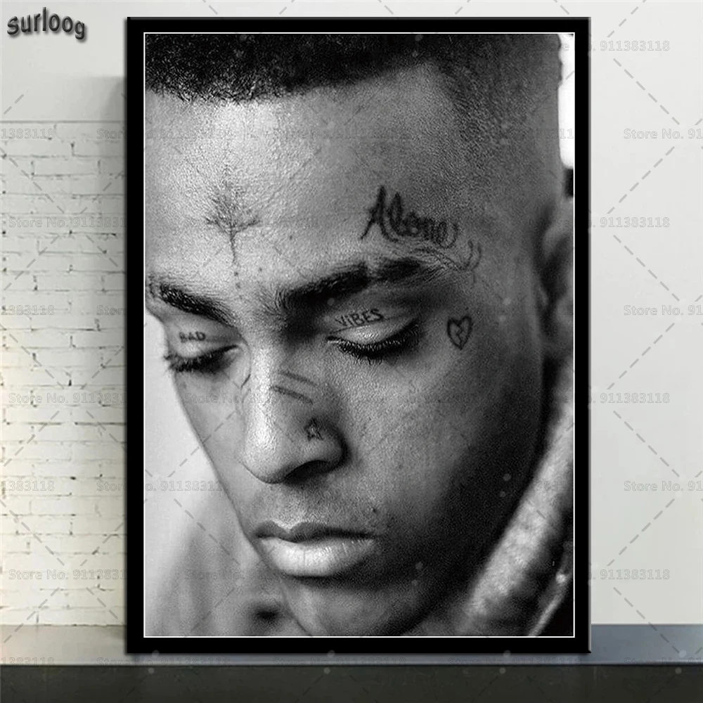 Настенный плакат XXXTentacion музыкальный певец ретро-картины принты Картина на