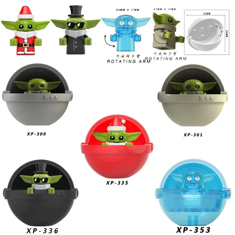 2021 в наличии Детский конструктор из серии фильмов экшн фигурки с кроваткой