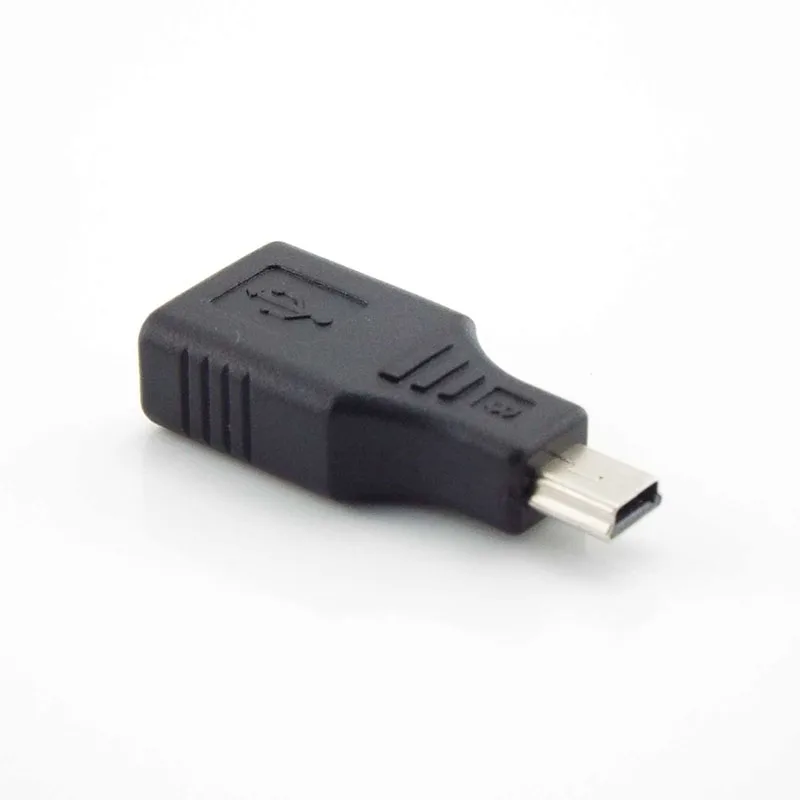 Универсальный переходник с USB 2 0 A на Mini B 5-контактный женским и мужским разъемами