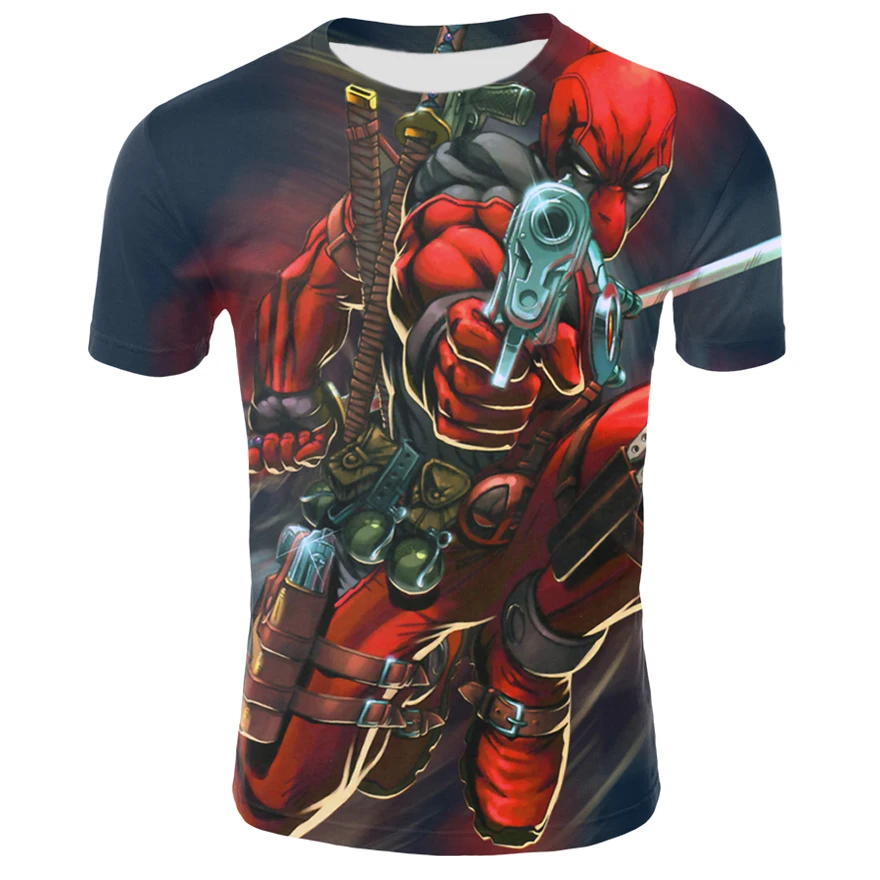 

One-piece Summer Funny 3D Anime Print T-shirt Men's Cool Cartoon Short-sleeved T-shirt Oversized Streetwear 2021 New Casual Top