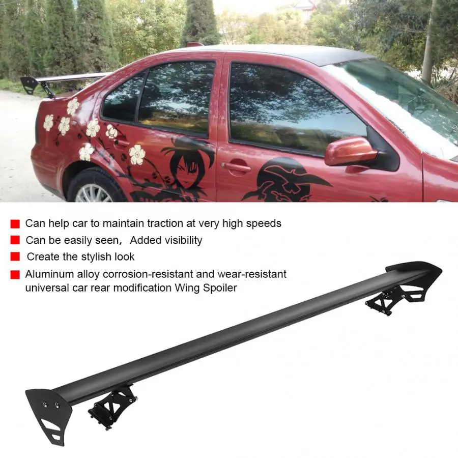 Спойлер крыло модификация автомобиля Универсальный алюминиевый сплав