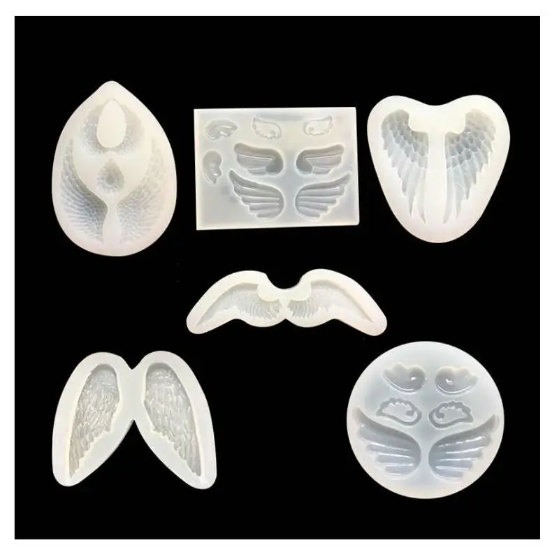 

DIY Cool Wings Angel Flying Decor Silicone Mold Jewelry Fillings Pendant Accessory Handmade Epoxy Resin Devil Wing Mould Craft