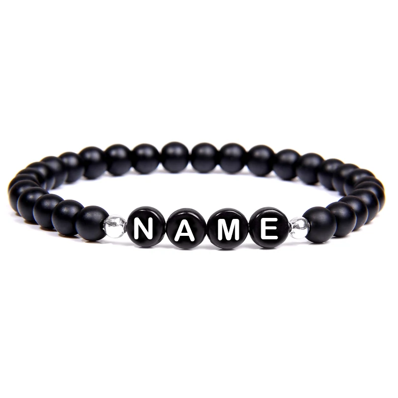 Изготовленные на заказ счастливые Бусы Браслеты Подарки для пары ювелирные