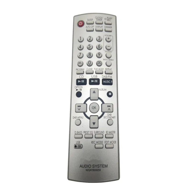 

NEW Original Remote control N2QAYB000259 for PANASONIC AUDIO SYSTEM remote controller