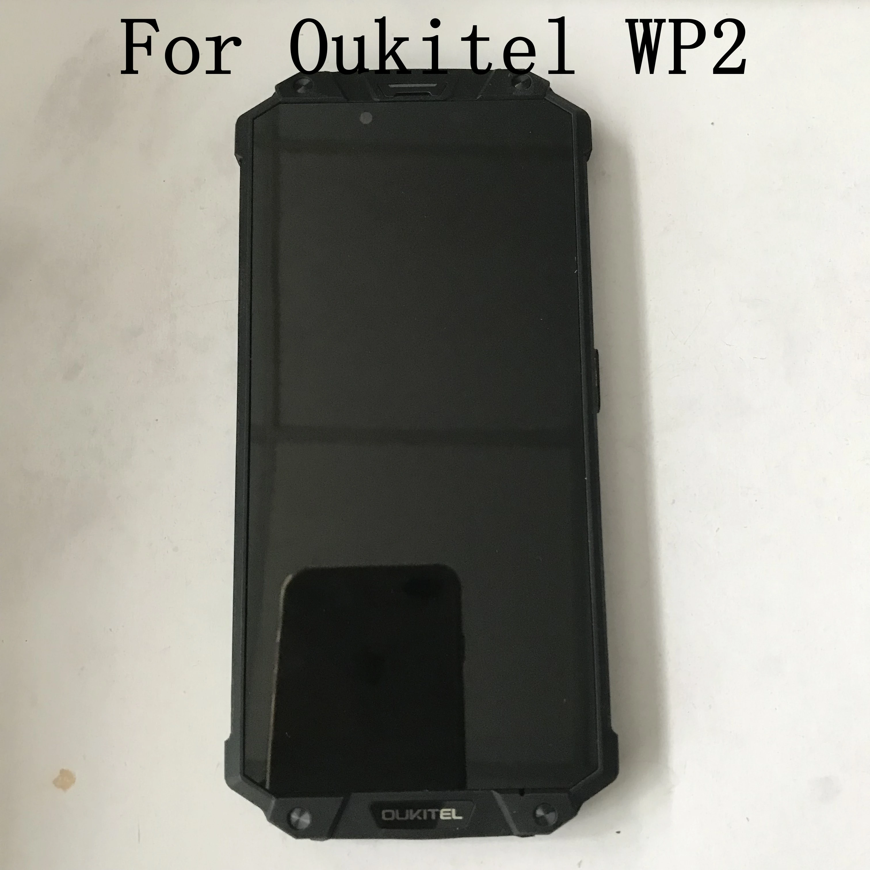 Oukitel WP2 используется ЖК экран + сенсорный рамка кнопка включения питания