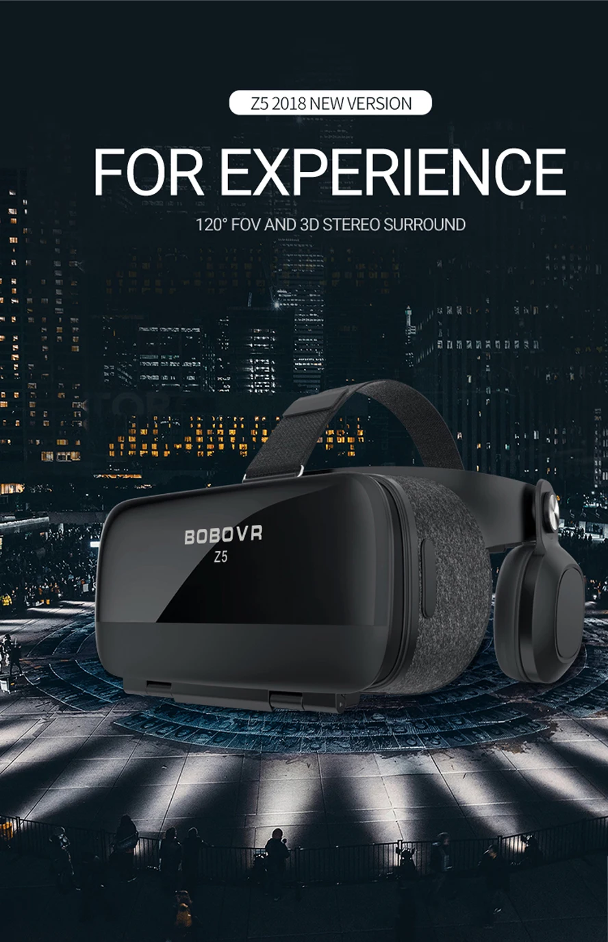 Z5 Очки виртуальной реальности 3D гарнитура шлем для смартфона FOV120 стерео гарнитура иммерсивная модель VR контроллер