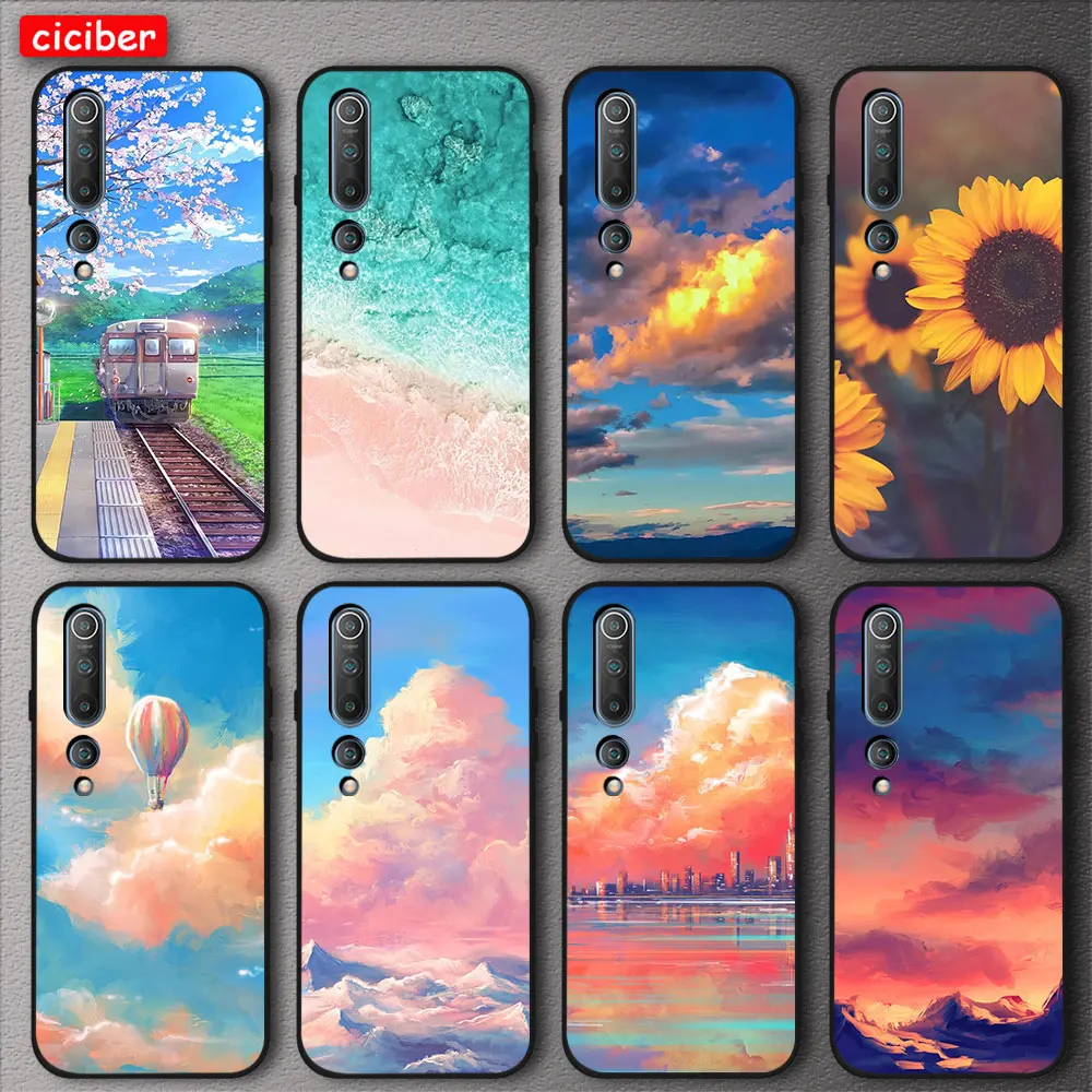

Dusk Sky For Xiaomi Redmi Note 10 9 8 7 9T 8T Pro MAX 9A 9S MI Note 11 10 9 10T 9T Pro Lite SE F3 X3 Soft TPU Phone Back Fundas