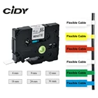 CIDY многоцветная совместимая Tze-FX231 tze-fx131 fx221 гибкая кабельная этикетка лента для Brother p-touch MAKER