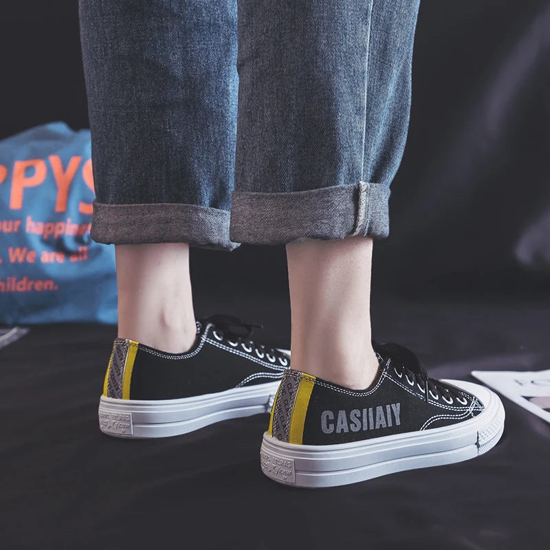 

New designer canvas shoes female tide shoes breathable casual fashion non-slip sneakers women vulcanized shoes U12-06