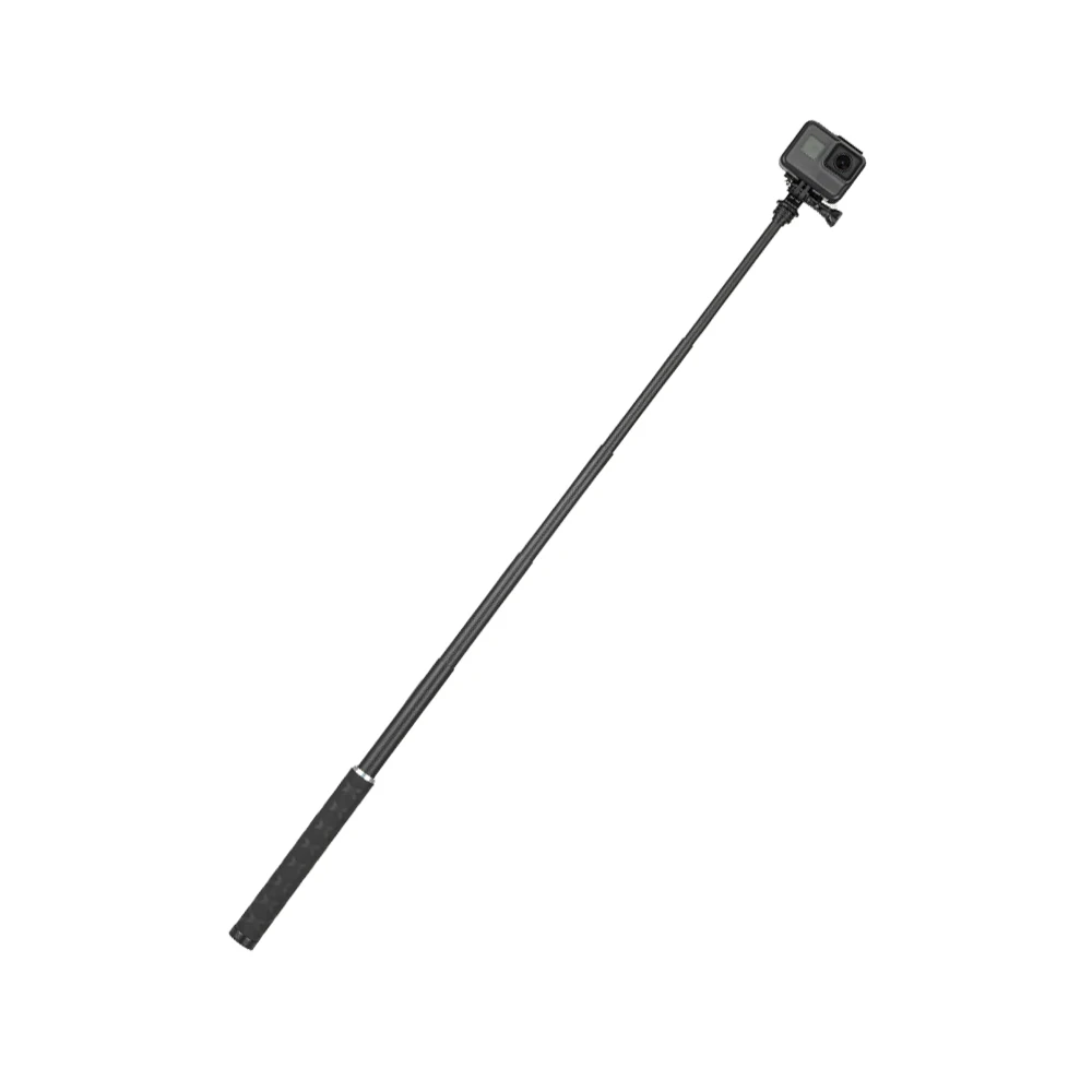 TELESIN 35 дюймов карбоновое волокно легкая селфи палка + алюминиевый сплав штатив