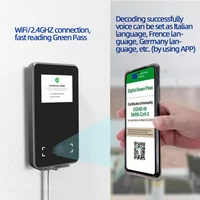 european green pass qr code scanner support 33 countries voice broadcast 2d travel codes professional healty code scanner