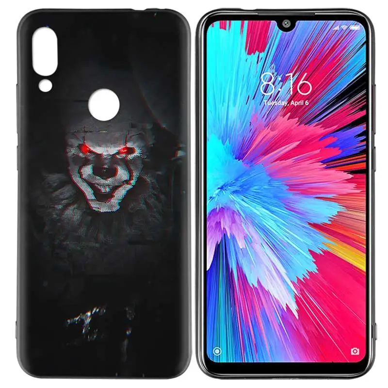 AX-008 Чехол Coque для Xiaomi mi 9 9T A3 Lite Red mi Note 7 K20 CC9e 6 5 7A 6A F1 Pro, чехол для телефона, чехол для телефона, чехол Pennywise Clown Horror - Цвет: AX-008