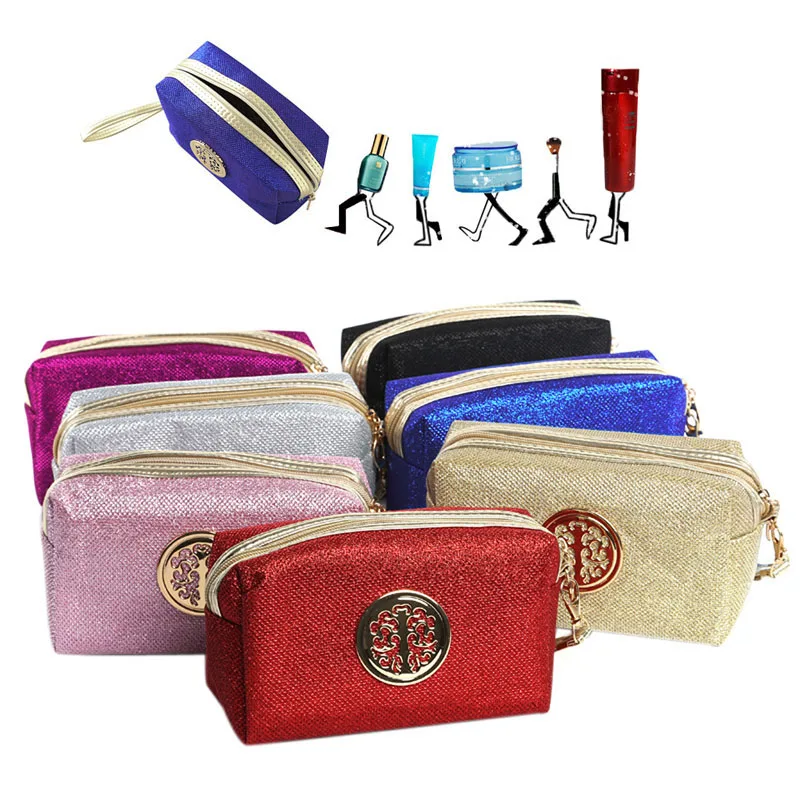 

UOSC New Women Cosmetic Bag Travel Make Up Bags Fashion Ladies Makeup Pouch Neceser Toiletry Organizer Storage Wash pouch Case