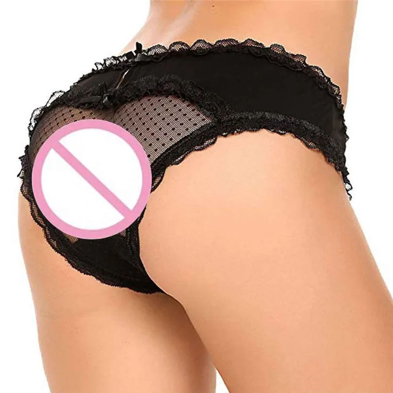 Сексуальные женские трусики нижнее белье стринги с бантом бюстгальтер