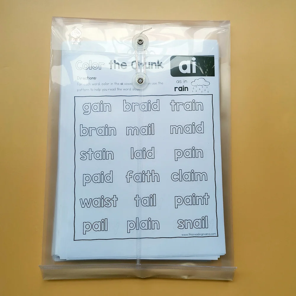 Я могу читать алфавит цветная бумага для практики дошкольного обучения учебник