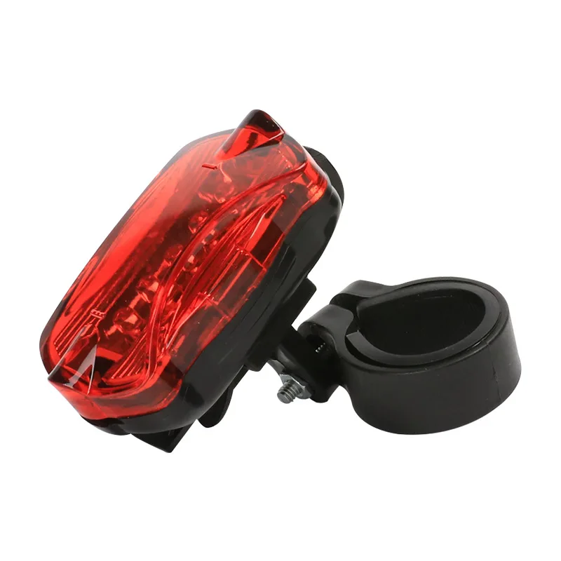 

Bike Front Rear Light Set Mountain Bike 5LED Headlight Flashlight Butterfly Tail Light Night Cycling Bicycle Kit Light