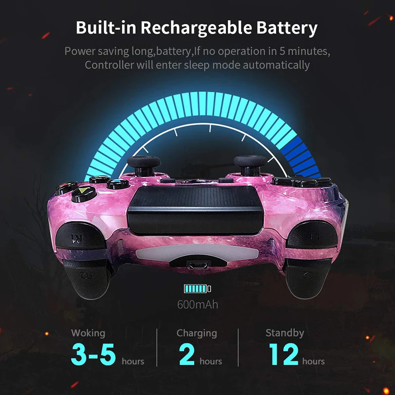 K ISHAKO беспроводной контроллер для PS4 Геймпад для playstation Dualshock4 джойстик bluetooth геймпад для игровой консоли playstation 4