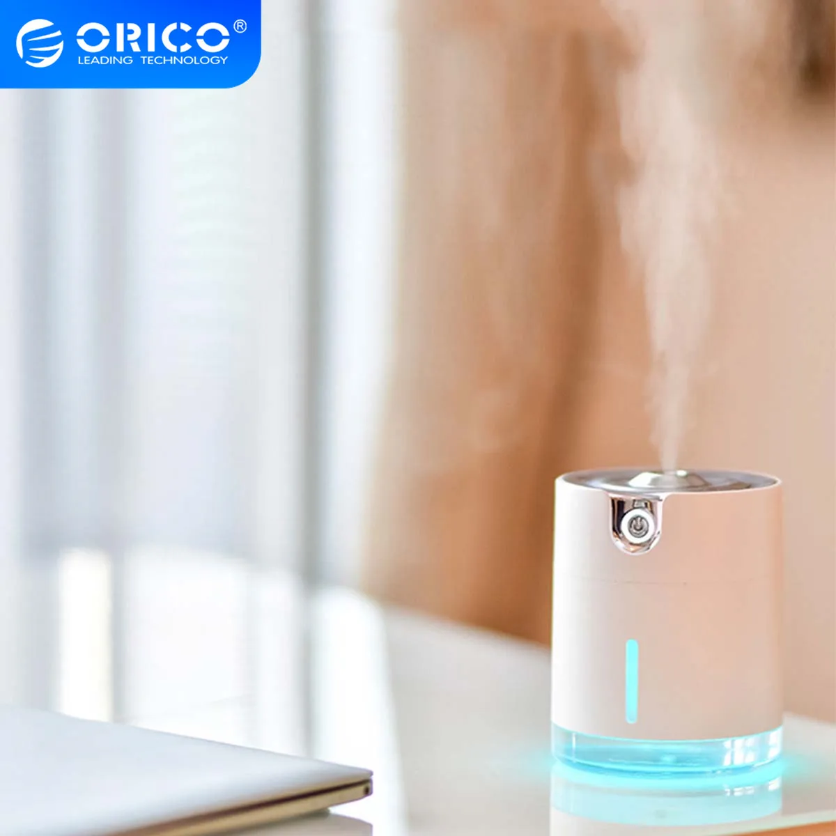 Ультразвуковой увлажнитель воздуха ORICO 300 мл USB распылитель эфирных масел для