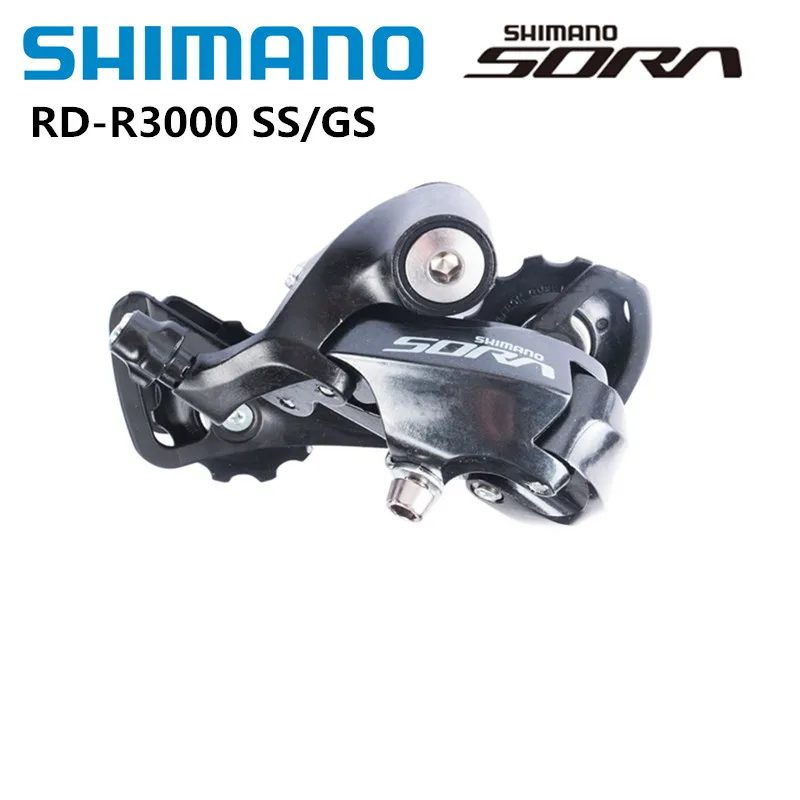 

Shimano-Desviador Trasero Sora 3500 r3000 SS, Desviador Corto De 9 Velocidades Para Bicicleta De Carretera