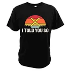 XRP я сказал вам так, футболка с логотипом Ripple, криптовалюта, футболка в винтажном ретро стиле, европейский размер, летние футболки с круглым вырезом