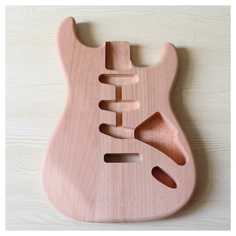 

A mahogany wood nature color electric guitar body no paint DIY Musical instrument accessories