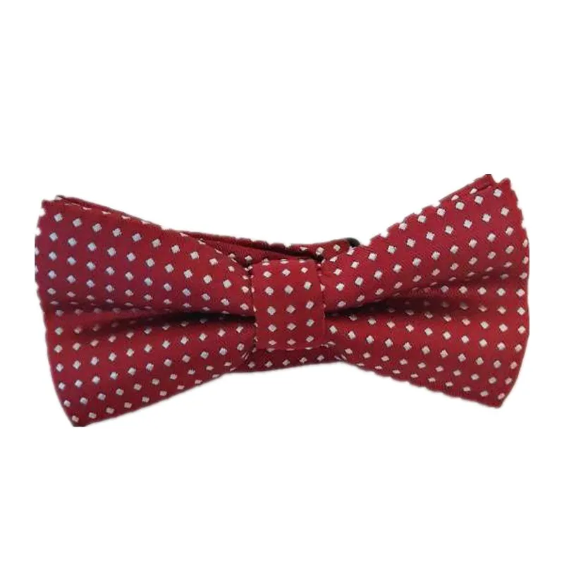 Children Bow Tie Baby Boy Kid Clothing Accessories Solid Color Gentleman Shirt Neck Bowknot Dot Toddler Adjustable |