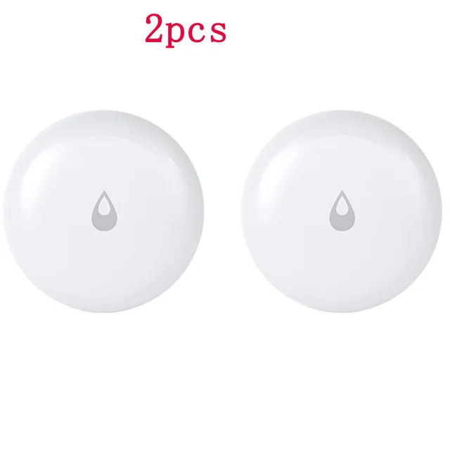 2pcs water sensor Xiaomi Aqara датчик воды IP67 водонепроницаемый детектор утечки воды для дома удаленный сигнал безопасности датчик замачивания - Цвет: 2pcs water sensor