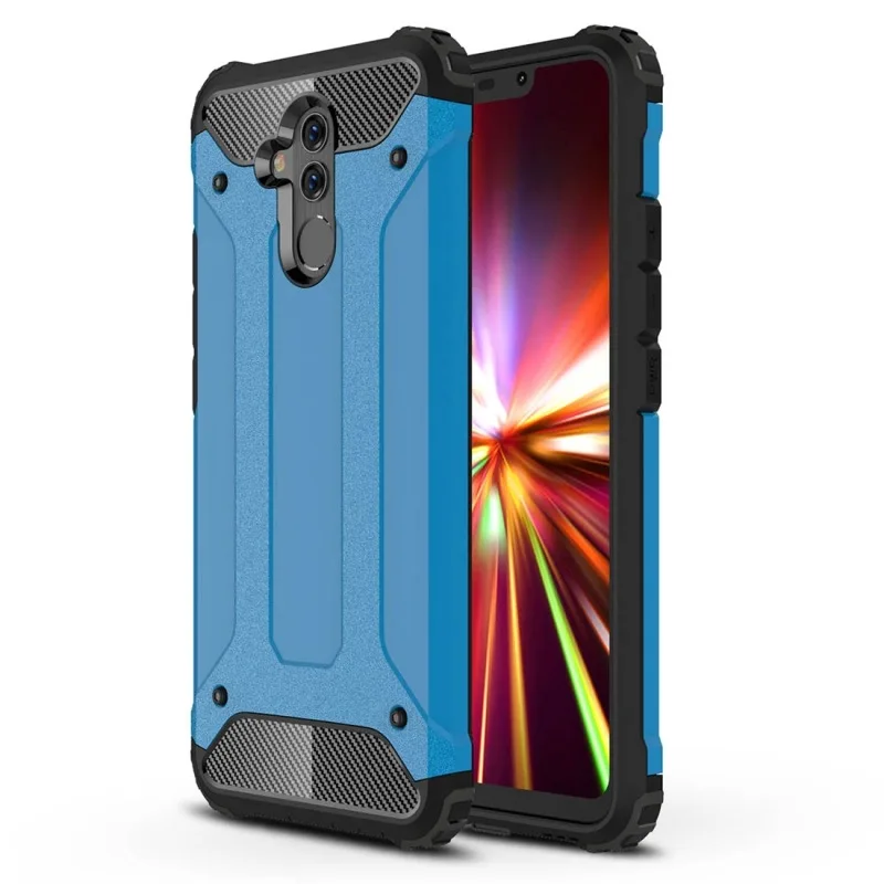 Чехол для P30 P Smart 2019 Honor 9 10 Lite 6X 8X 8C Гибридный поликарбонатный Силиконовый