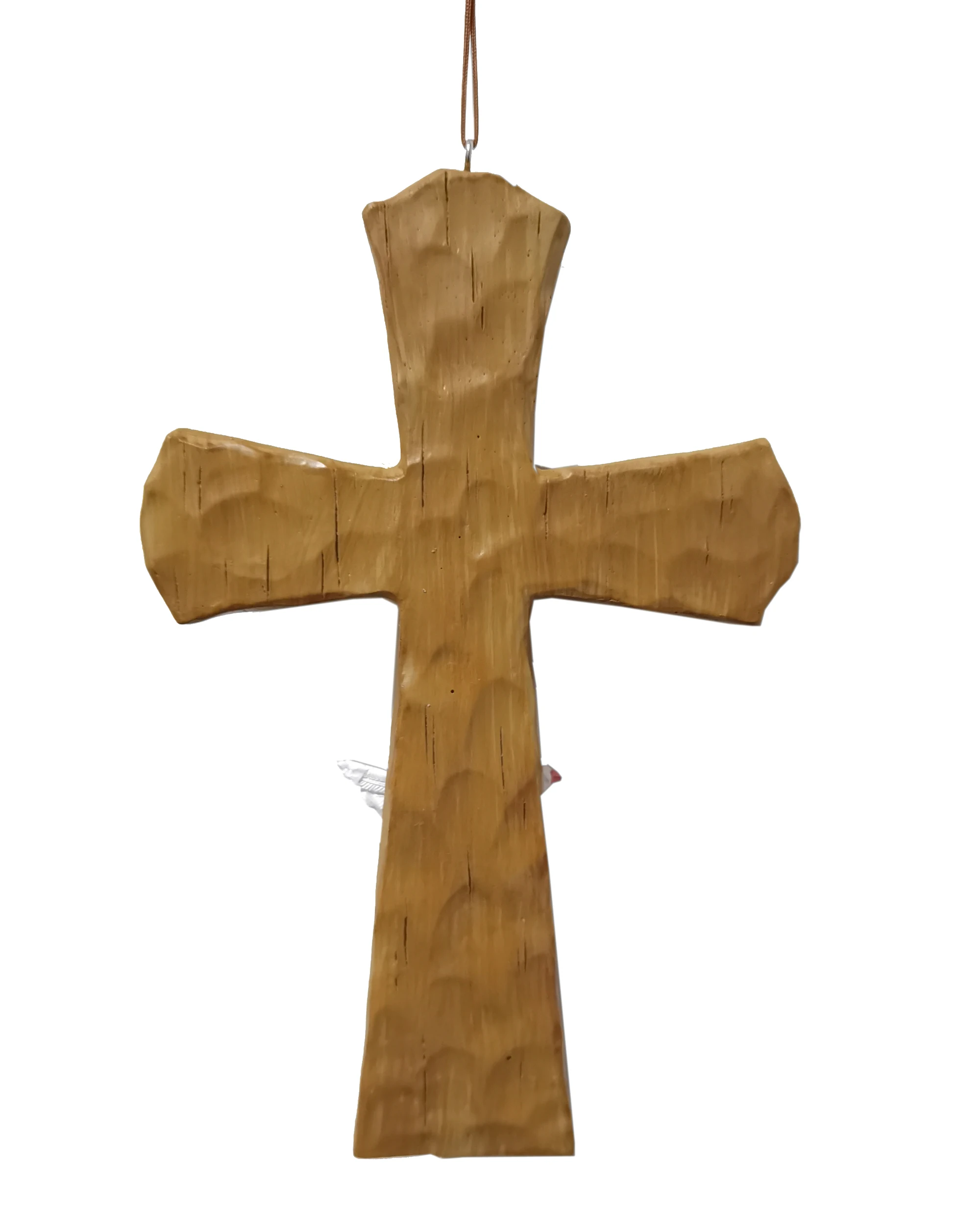 

7.28 Inch Wall Cross Christ Figurines Jesus Cross Resin Crucifix Ornaments with Pigeon Home Decor Accessories Religious Gifts